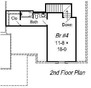 upper floor house blueprint