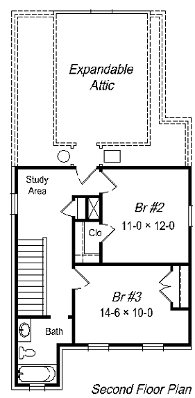 upper floor house blueprint