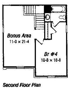 upper floor house blueprint