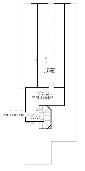 upper floor house blueprint