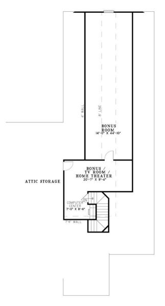 upper floor house blueprint