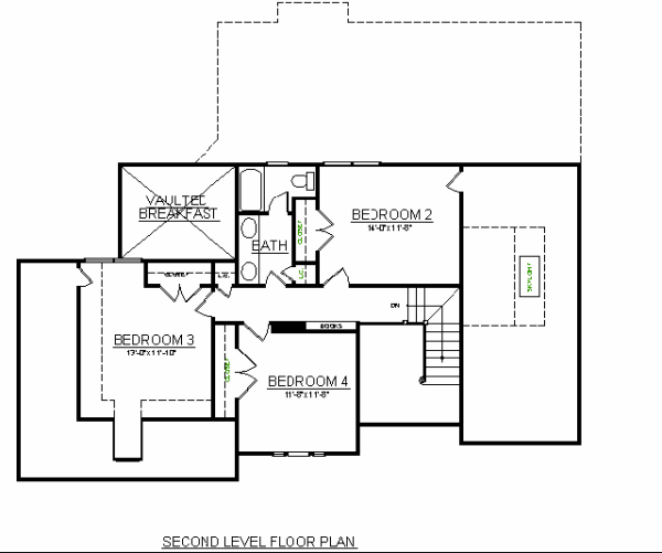 upper floor house blueprint