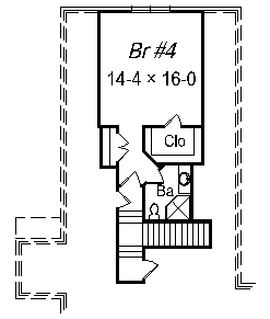 upper floor house blueprint