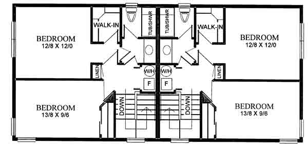 upper floor house blueprint