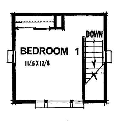 upper floor house blueprint