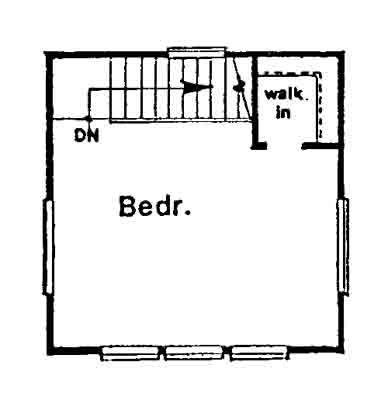 upper floor house blueprint