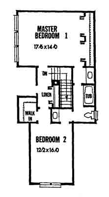 upper floor house blueprint