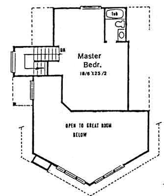 upper floor house blueprint