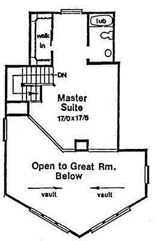 upper floor house blueprint