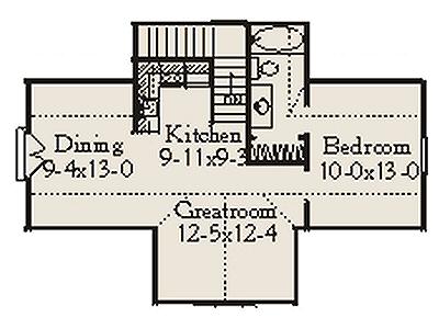 upper floor house blueprint
