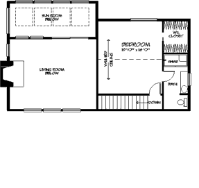 upper floor house blueprint