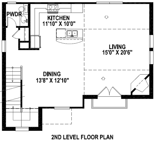 upper floor house blueprint
