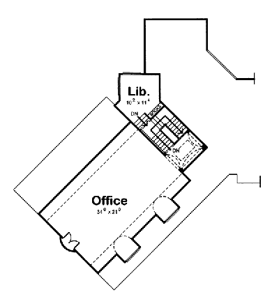 upper floor house blueprint