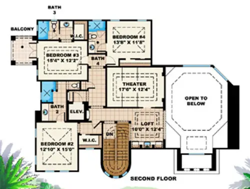 House 29541 Blueprint details, floor plans