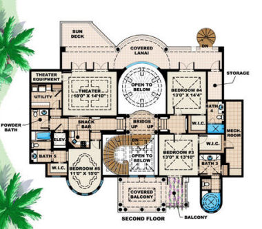 upper floor house blueprint