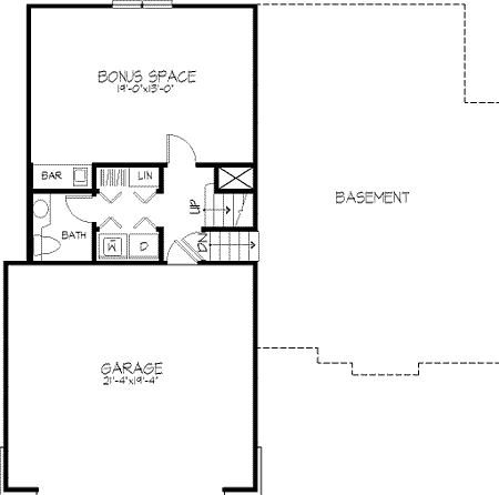 upper floor house blueprint