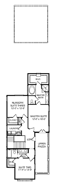 upper floor house blueprint