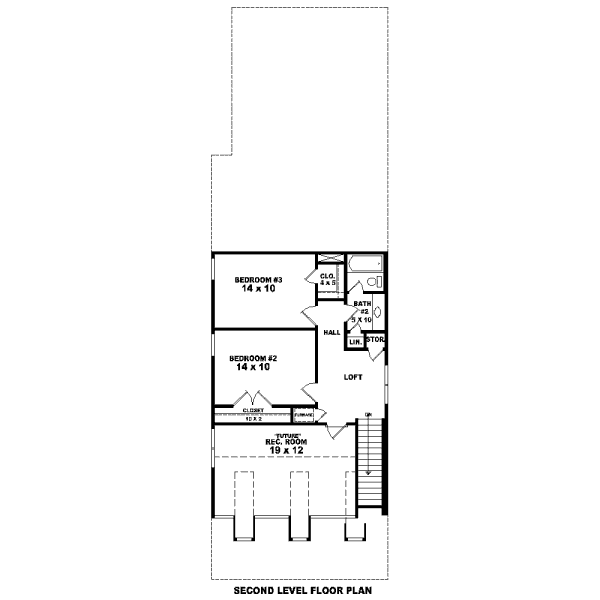 upper floor house blueprint