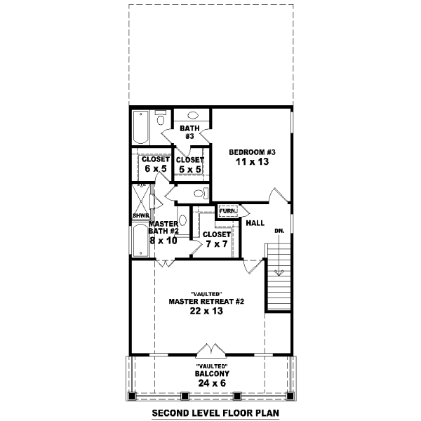 upper floor house blueprint