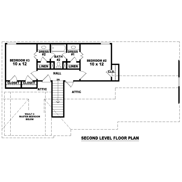 upper floor house blueprint