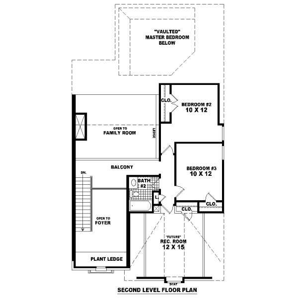 upper floor house blueprint