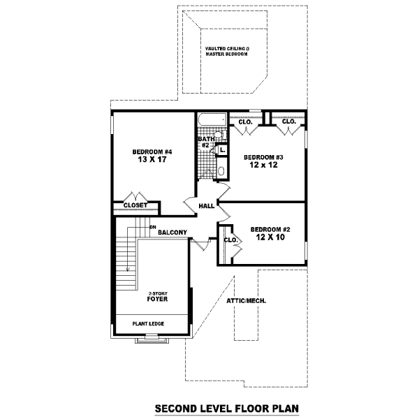upper floor house blueprint