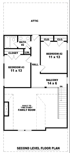 upper floor house blueprint