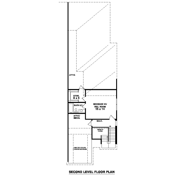 upper floor house blueprint