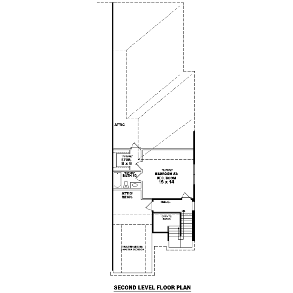 upper floor house blueprint