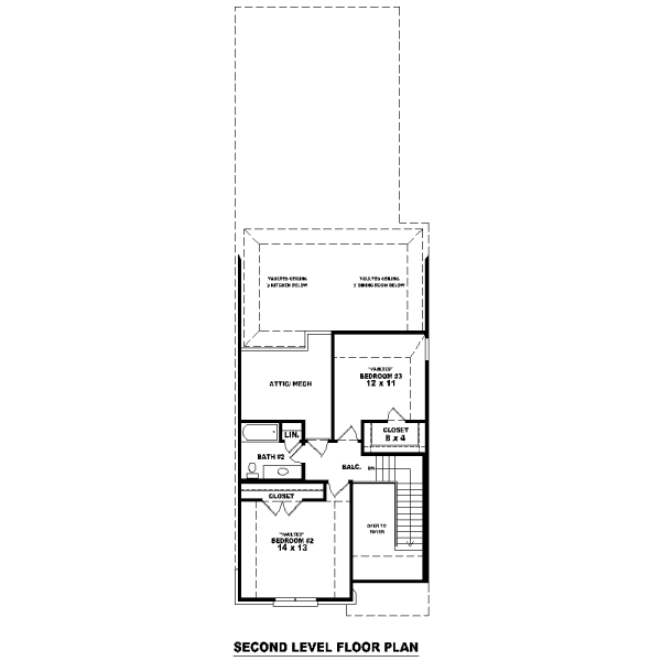 upper floor house blueprint