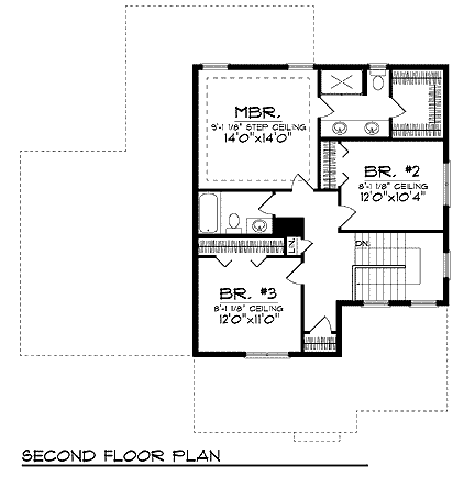 upper floor house blueprint