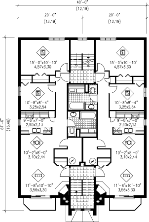 upper floor house blueprint