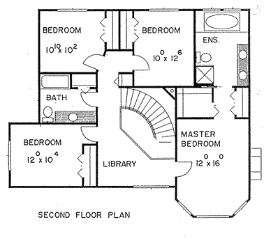upper floor house blueprint