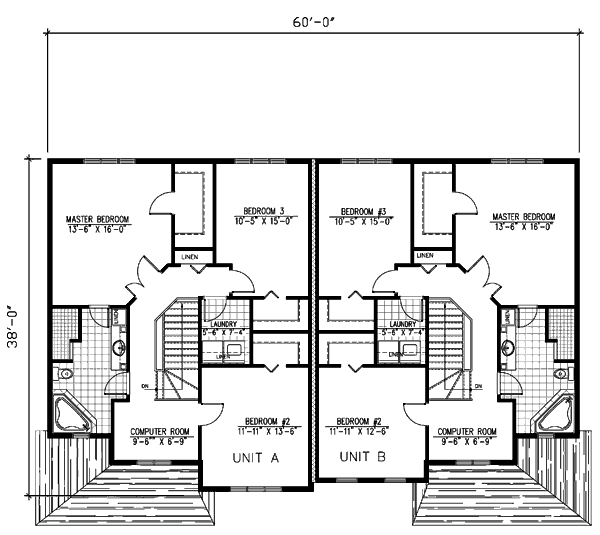 upper floor house blueprint