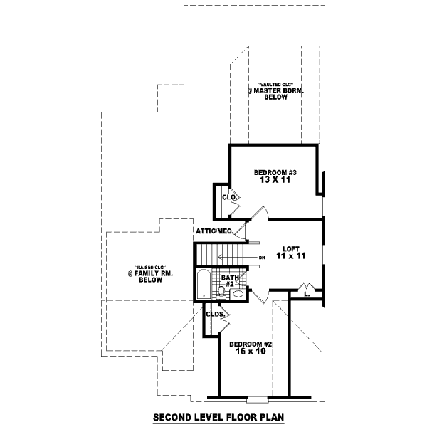 upper floor house blueprint