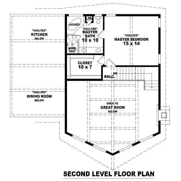 upper floor house blueprint