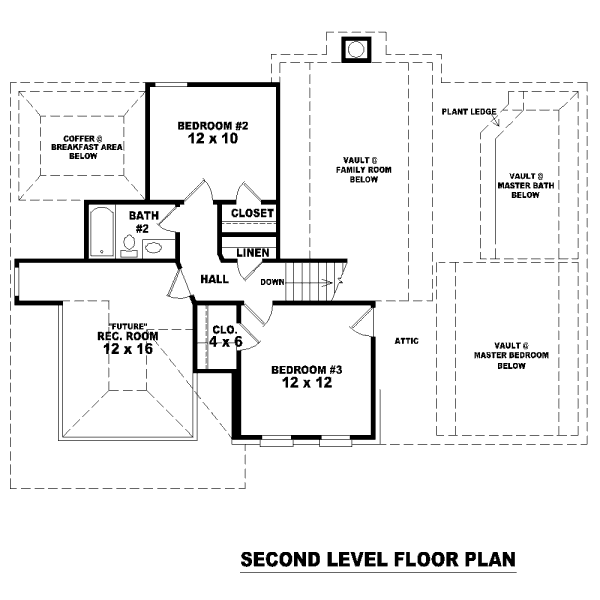 upper floor house blueprint