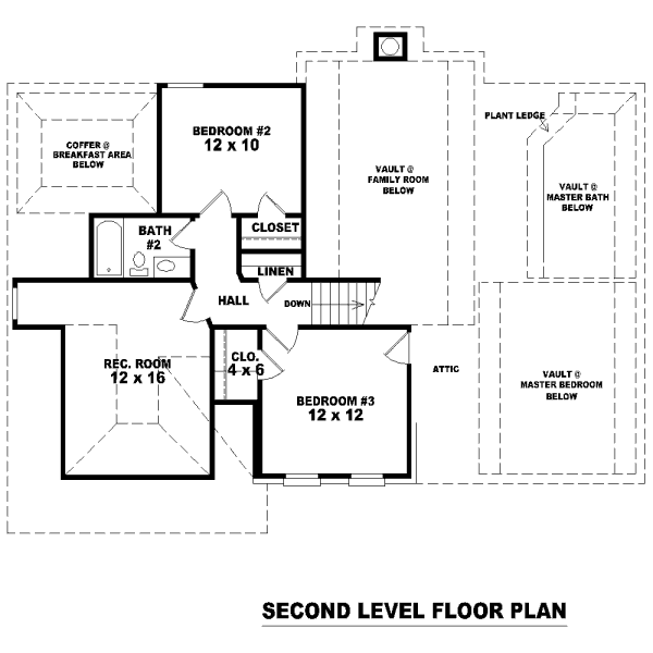 upper floor house blueprint