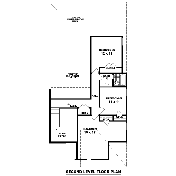 upper floor house blueprint