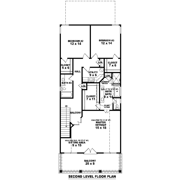 upper floor house blueprint