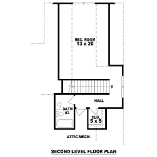 upper floor house blueprint