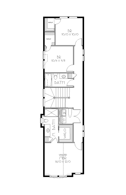 upper floor house blueprint