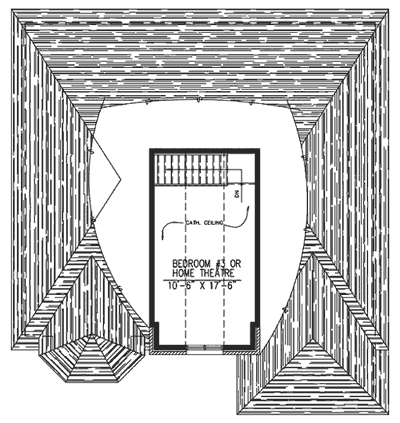 upper floor house blueprint
