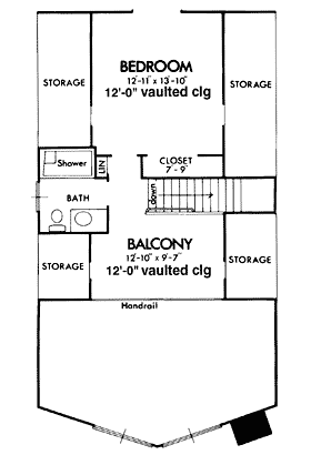 upper floor house blueprint