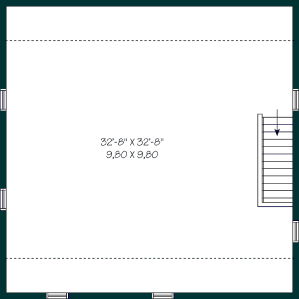 upper floor house blueprint