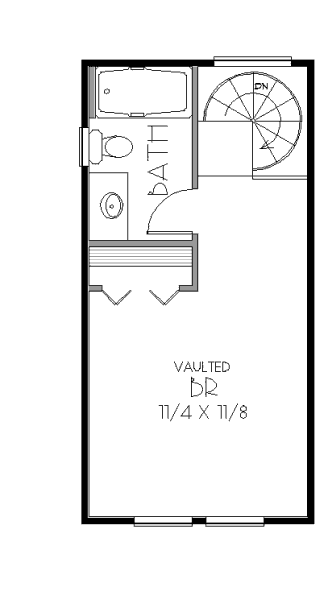upper floor house blueprint