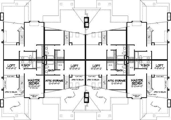 upper floor house blueprint