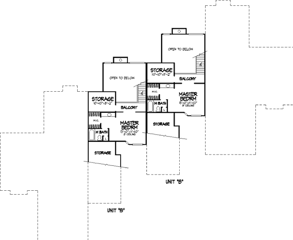 upper floor house blueprint