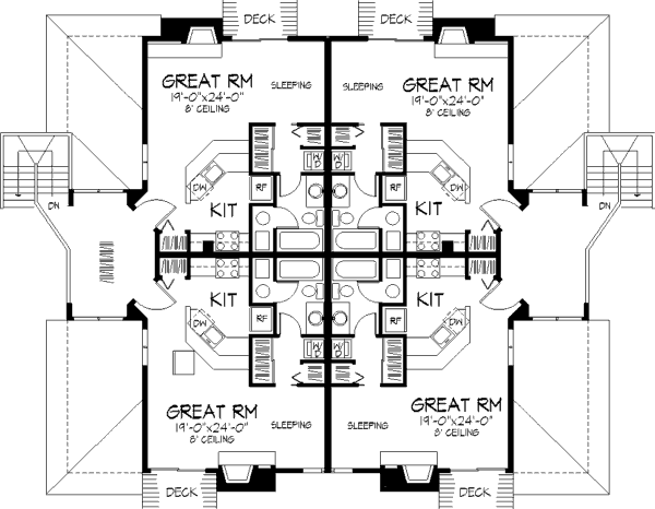 upper floor house blueprint
