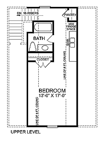 upper floor house blueprint